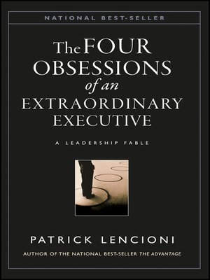 cover image of The Four Obsessions of an Extraordinary Executive